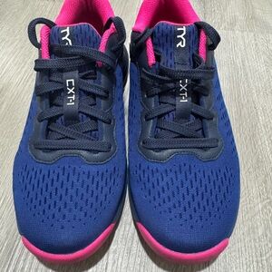 TYR Blue and Pink Athletic Shoes CXT-1 womens sz 7